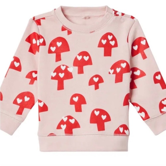 Stella McCartney Other - Stella McCartney Kids Mushroom Print Cotton Sweatshirt